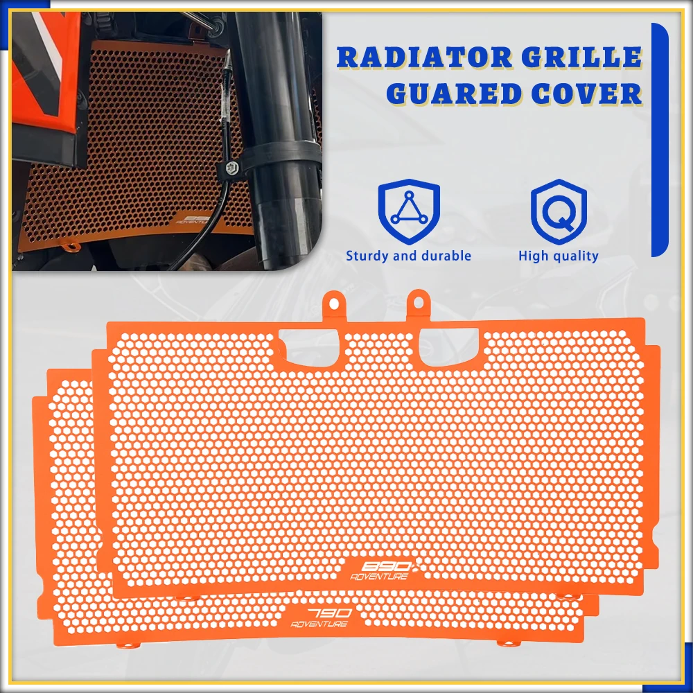 For KTM 790 890 ADV 790 890 ADVENTURE S R 2019 2020 2021 2022 2023 2024 Motorcycle Accessories Radiator Grille Grill Guard Cover
For KTM 790 890 ADV 790 890 ADVENTURE S R 2019 2020 2021 2022 2023 2024 Motorcycle Accessories Radiator Grille Grill Guard Cover