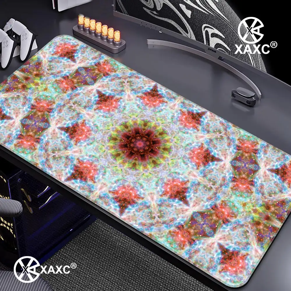 Art mandala pattern XAXC Mouse Pad large keyboard mouse desk pad non-slip rubber gaming mouse pad laptop mouse carpet
Art mandala pattern XAXC Mouse Pad large keyboard mouse desk pad non-slip rubber gaming mouse pad laptop mouse carpet