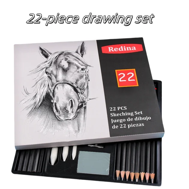 29Pcs Drawing Kit Sketching Pencils Set,Portable Pen Curtain-Charcoal Pencils, Sketch Pencils, Charcoal Stick,Sharpener,Eraser
29Pcs Drawing Kit Sketching Pencils Set,Portable Pen Curtain-Charcoal Pencils, Sketch Pencils, Charcoal Stick,Sharpener,Eraser