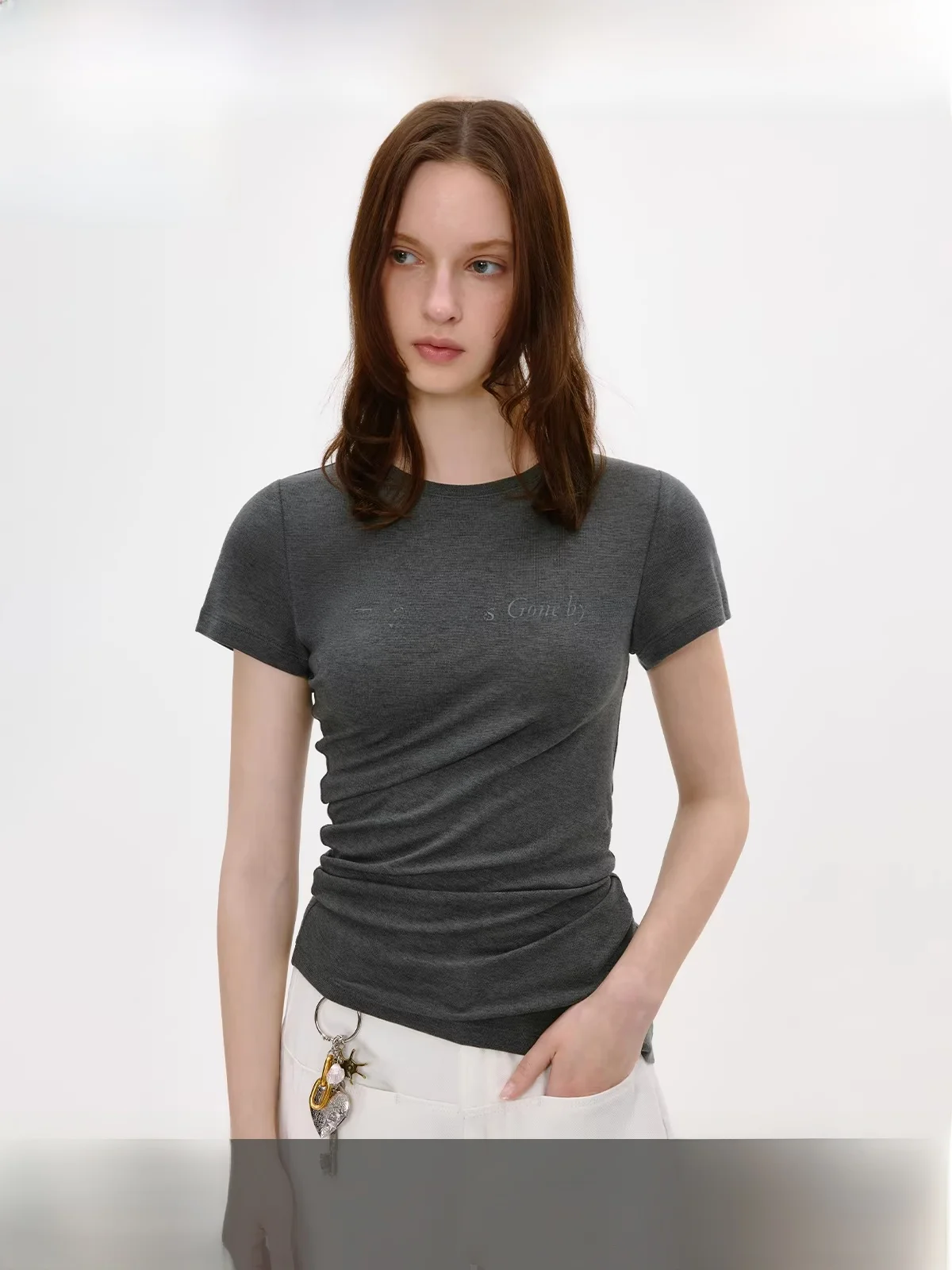 Fano Women's ort Sve T-irt Wool Rayon Print Summer Commute Sle round Ne Regular Fit Korean Faion
Fano Women's ort Sve T-irt Wool Rayon Print Summer Commute Sle round Ne Regular Fit Korean Faion