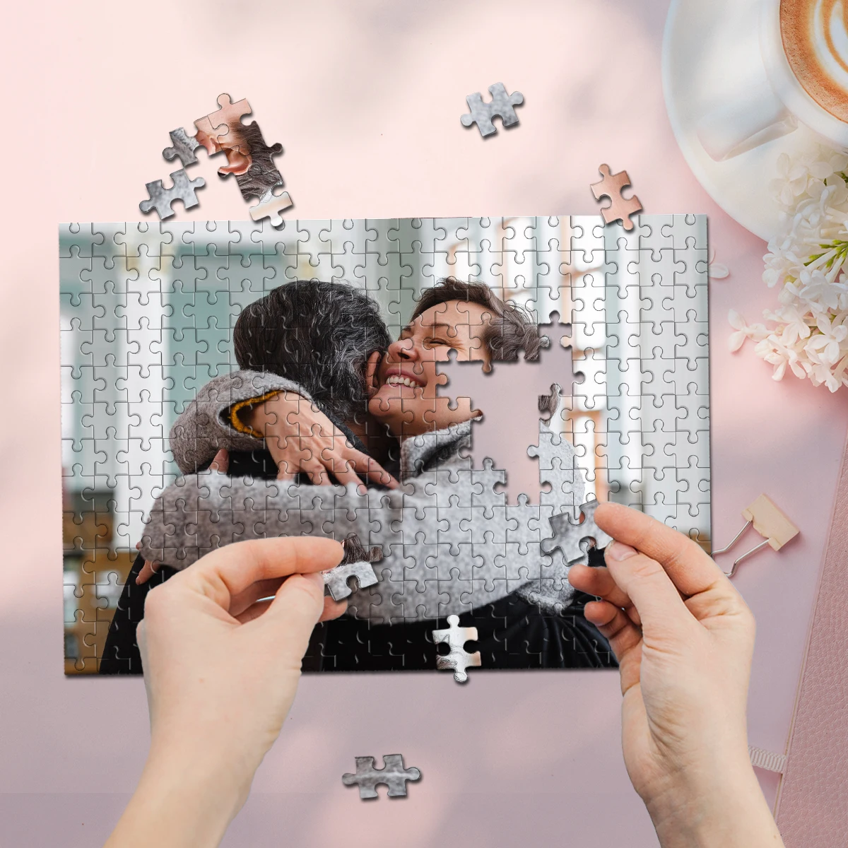 35/300/500/1000pcs Personalized Custom Photo Puzzle For Festivals Parties Weddings Birthdays Holidays (Valentine's Day Mother's
35/300/500/1000pcs Personalized Custom Photo Puzzle For Festivals Parties Weddings Birthdays Holidays (Valentine's Day Mother's