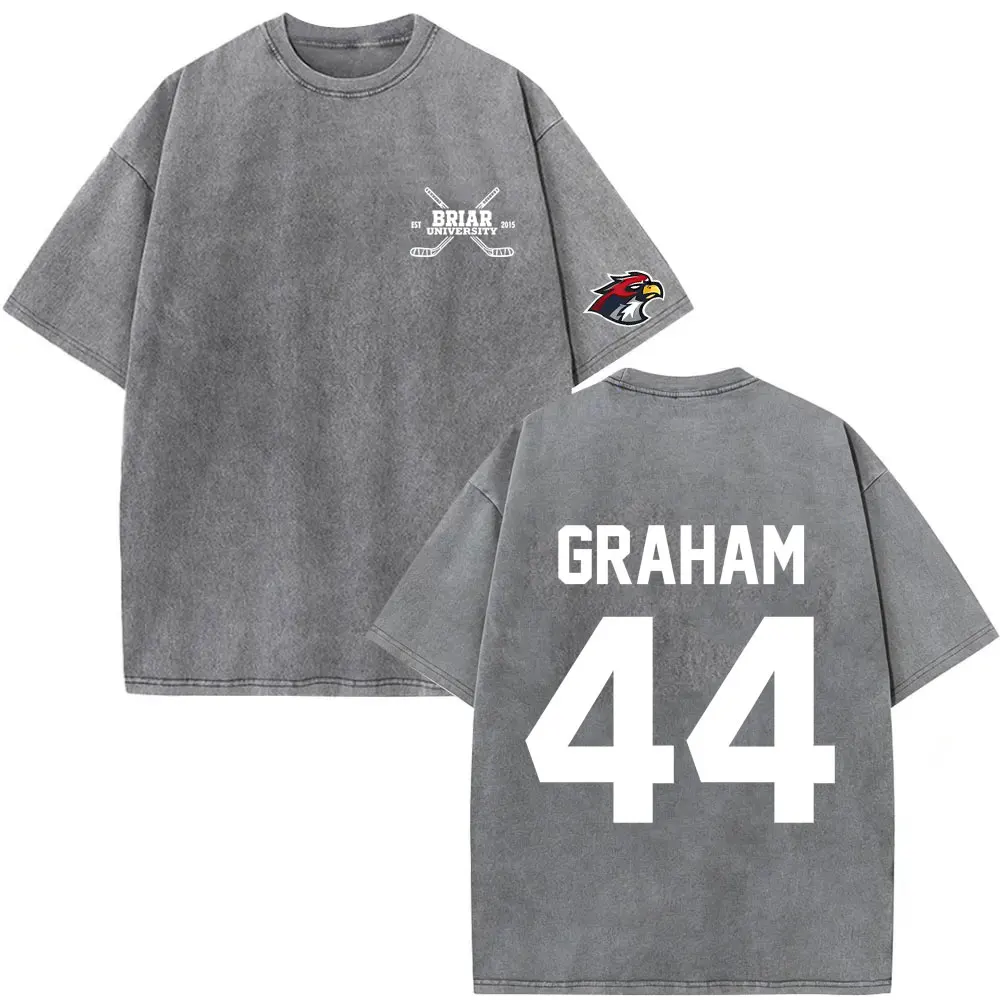 Washed Vintage Off Campus Briar University Hockey Graham 44 Graphic T-shirt Men Fashion Oversized T-shirts Men's Casual T Shirts
Washed Vintage Off Campus Briar University Hockey Graham 44 Graphic T-shirt Men Fashion Oversized T-shirts Men's Casual T Shirts