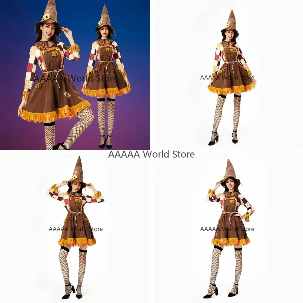 Scarecrow Wizard Costume Halloween Carnival Cosplay Outfit Fancy Dress Party Spooktacular
Scarecrow Wizard Costume Halloween Carnival Cosplay Outfit Fancy Dress Party Spooktacular