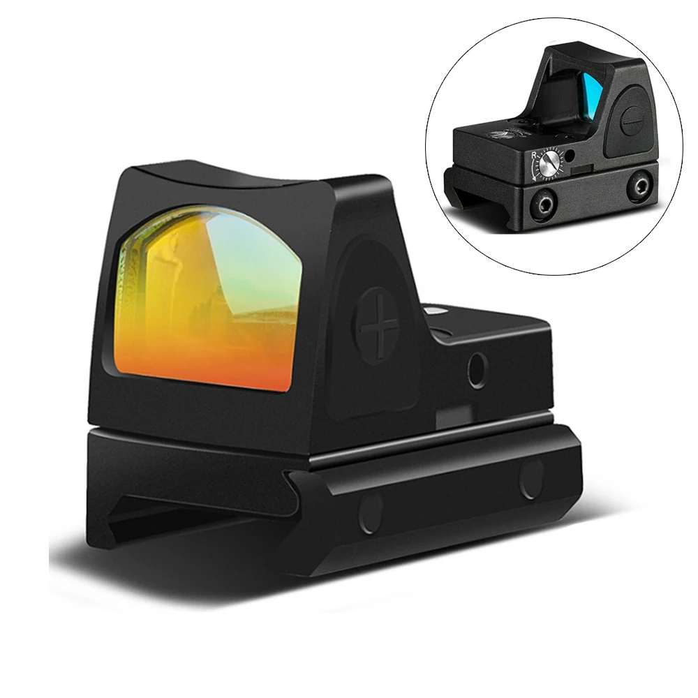 High-definition Iris Adjustable and Zeroable Metal Optical RMR Holographic Red Dot
