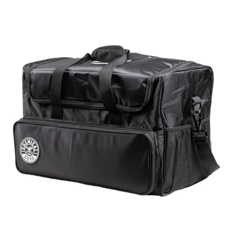 Detailing Arsenal Bag Trunk Organizer for automotive use, durable nylon, black, water-resistant with multiple compartments and
Detailing Arsenal Bag Trunk Organizer for automotive use, durable nylon, black, water-resistant with multiple compartments and