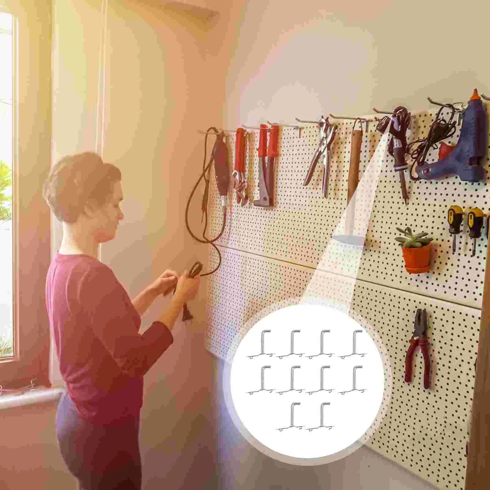 10pcs Heavy Duty Metal Hooks 50mm Galvanized Iron Wall Mount Tool Holder Home Storage Shed Garage Rust Prevent Smooth Coating
10pcs Heavy Duty Metal Hooks 50mm Galvanized Iron Wall Mount Tool Holder Home Storage Shed Garage Rust Prevent Smooth Coating