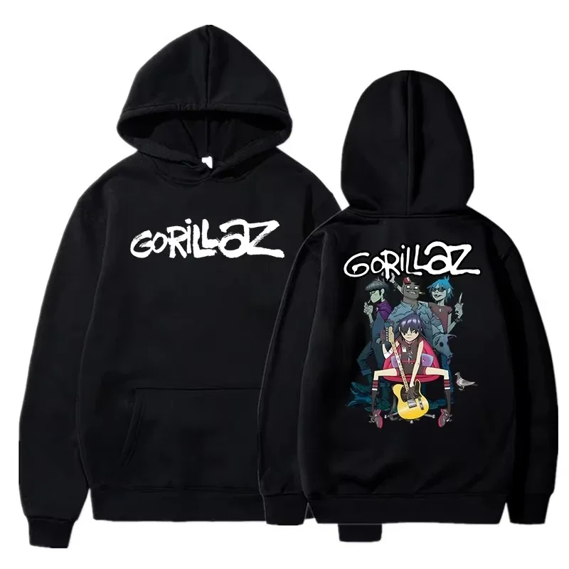 Hot Women Men Fashion Autumn Winter Pullovers Long Sleeve Loose Soft Sweatshirt Streetwear Coat Anime Gorillaz Printing Hoodies
Hot Women Men Fashion Autumn Winter Pullovers Long Sleeve Loose Soft Sweatshirt Streetwear Coat Anime Gorillaz Printing Hoodies