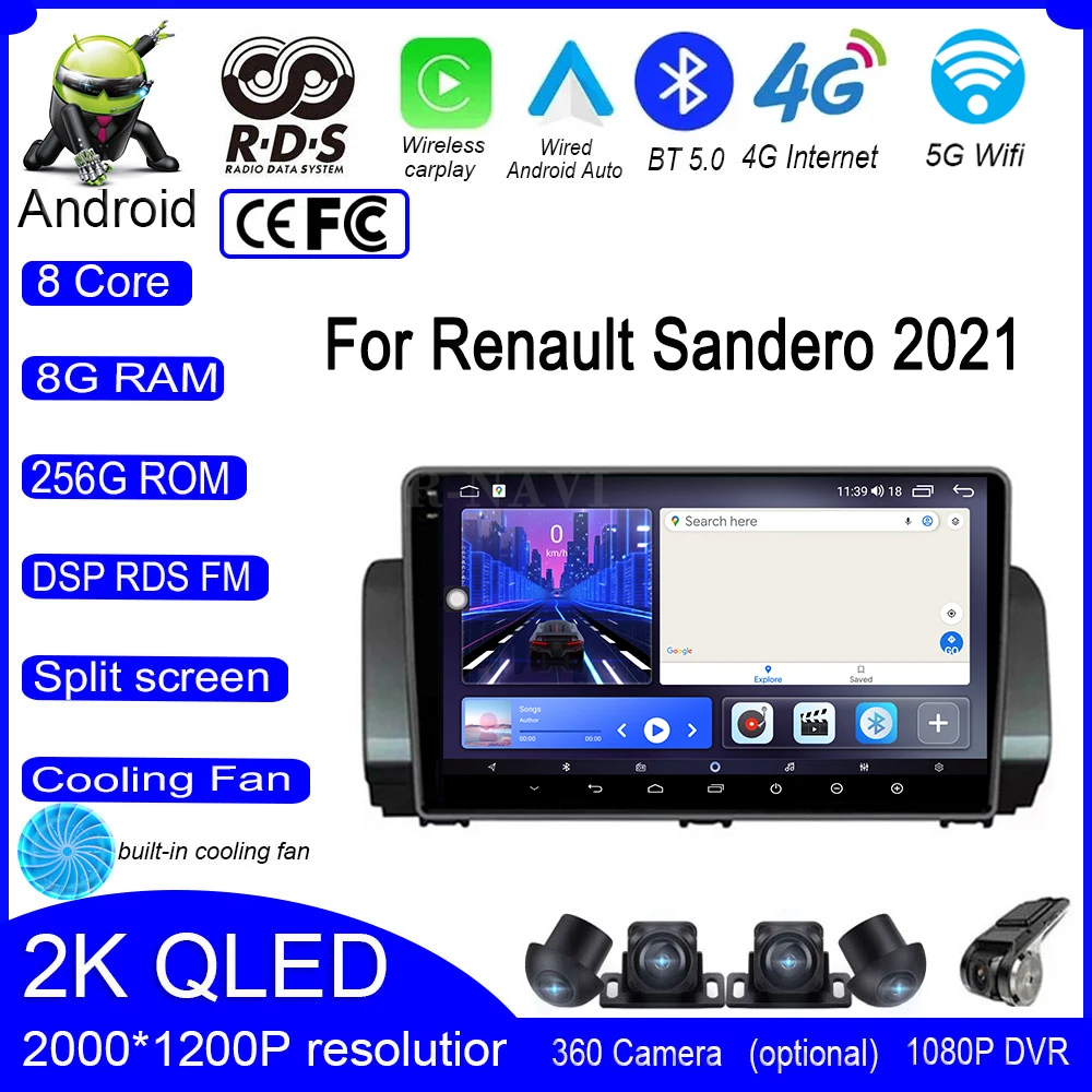10 lnch For Renault Sandero 2021 Android 14 Car Radio Video Navigation GPS IPS Multimedia Stereo Screen DSP Auto
10 lnch For Renault Sandero 2021 Android 14 Car Radio Video Navigation GPS IPS Multimedia Stereo Screen DSP Auto