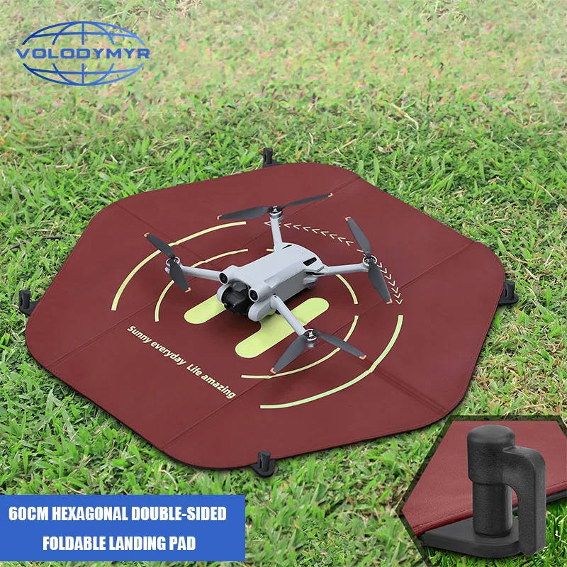 Volodymyr Drones Foldable Landing Pad 60cm for FIMI X8SE 2020 RC Quadcopters Parking Mats Landing Gear for DJI FPV Accessories
Volodymyr Drones Foldable Landing Pad 60cm for FIMI X8SE 2020 RC Quadcopters Parking Mats Landing Gear for DJI FPV Accessories
