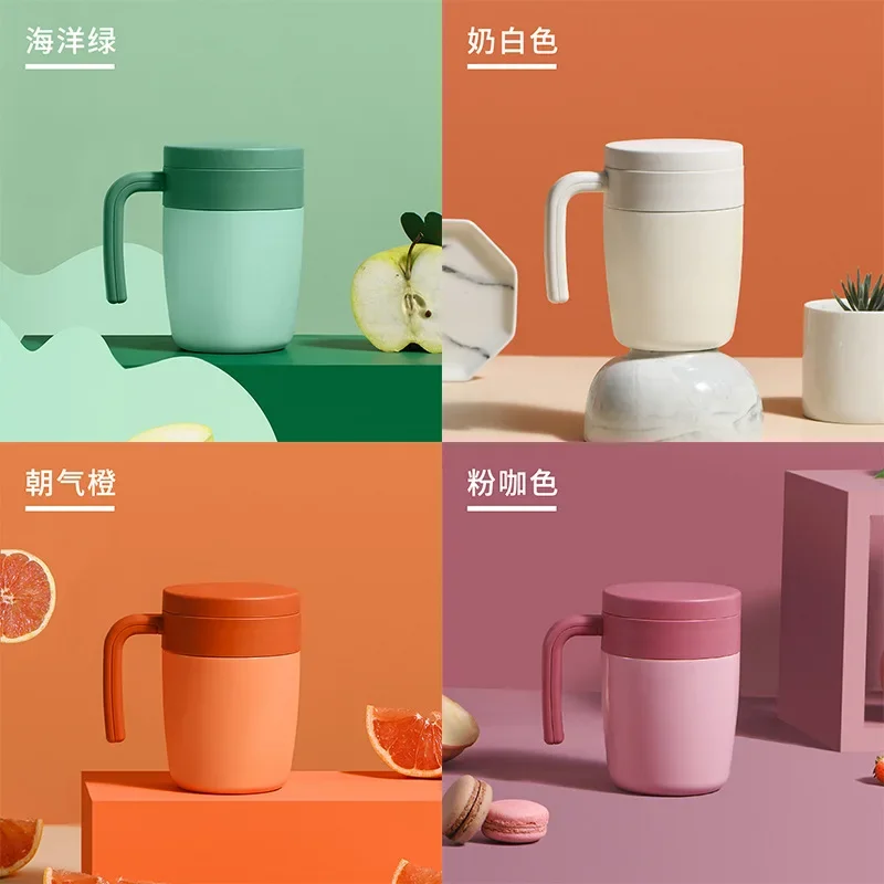 400ml Creative 316 Stainless Steel Mug Office Tea Coffee Cup Water Bottle with Tea Drain Male and Female Couple Thermos Cup
400ml Creative 316 Stainless Steel Mug Office Tea Coffee Cup Water Bottle with Tea Drain Male and Female Couple Thermos Cup