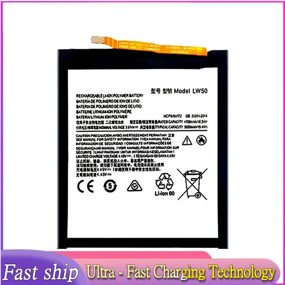Mobile Phone Battery LW50 5000Mah Reliable Replacement For Motorola Moto Edge Plus
Mobile Phone Battery LW50 5000Mah Reliable Replacement For Motorola Moto Edge Plus