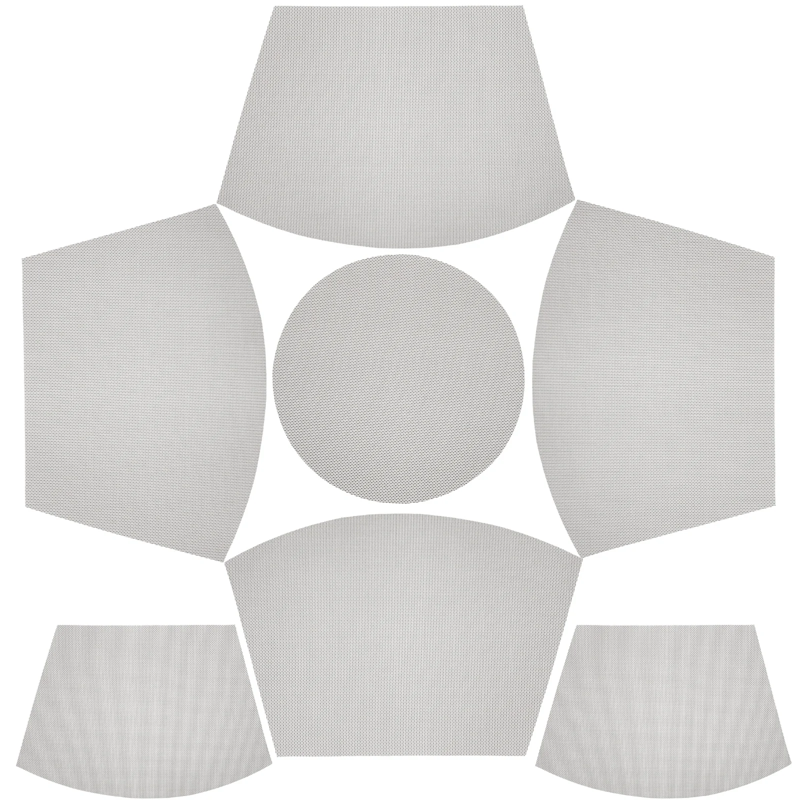 7Pcs PVC Placemats Fine Workmanship Round Table Mats Heat Resistant Washable Place Mats for Dining Room PVC Placemats
7Pcs PVC Placemats Fine Workmanship Round Table Mats Heat Resistant Washable Place Mats for Dining Room PVC Placemats