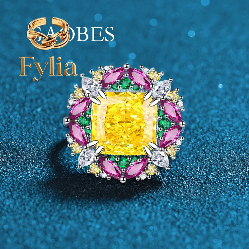 Fylia Jewelry Luxury Solid Platinum PT950 Candy Series Ice Flower Cut Open Ring Women's Diamond Ring
Fylia Jewelry Luxury Solid Platinum PT950 Candy Series Ice Flower Cut Open Ring Women's Diamond Ring