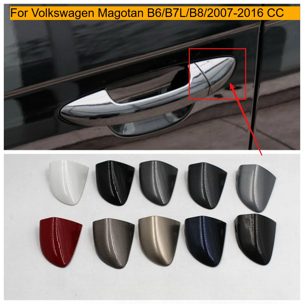 For Volkswagen new and old Maiteng B6/B7L/CC 2007 2008 2009-2016 door outer handle door handle keyhole trim cover plug cover
For Volkswagen new and old Maiteng B6/B7L/CC 2007 2008 2009-2016 door outer handle door handle keyhole trim cover plug cover