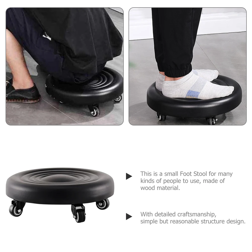 Rotatable Wheel Foot Rest Office Under Desk Step Bathroom Pu Anti-Slip Light Weight Rolling Stool Bedside Steps
Rotatable Wheel Foot Rest Office Under Desk Step Bathroom Pu Anti-Slip Light Weight Rolling Stool Bedside Steps