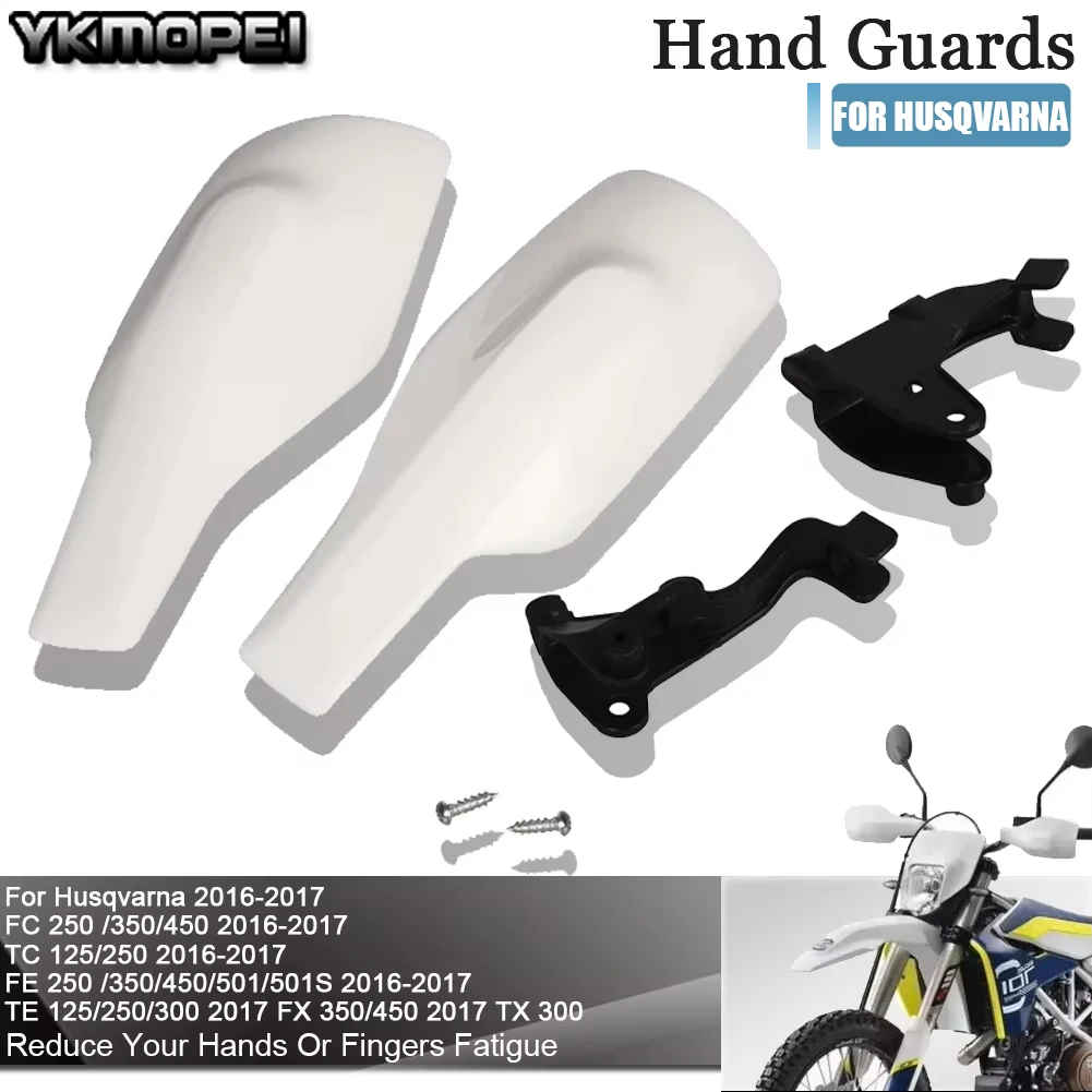 Motorcycle White Handguards Hand Guard Protector For Husqvarna FC 250 450 TC TX 300 FX 350 2017 TE 125 Dirt Bike Accessories
Motorcycle White Handguards Hand Guard Protector For Husqvarna FC 250 450 TC TX 300 FX 350 2017 TE 125 Dirt Bike Accessories