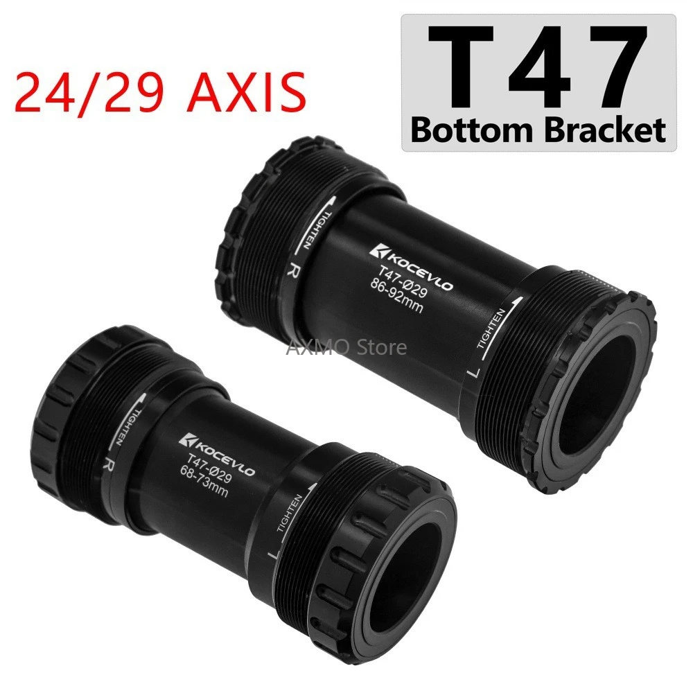 Втулка каретки T47 с резьбой DUB, внутренний диаметр 47 мм, ширина 68-86,5 мм, алюминиевый подшипник для осей кривошипов 24 мм / 28,99 мм, запчасти для велосипедов
Втулка каретки T47 с резьбой DUB, внутренний диаметр 47 мм, ширина 68-86,5 мм, алюминиевый подшипник для осей кривошипов 24 мм / 28,99 мм, запчасти для велосипедов