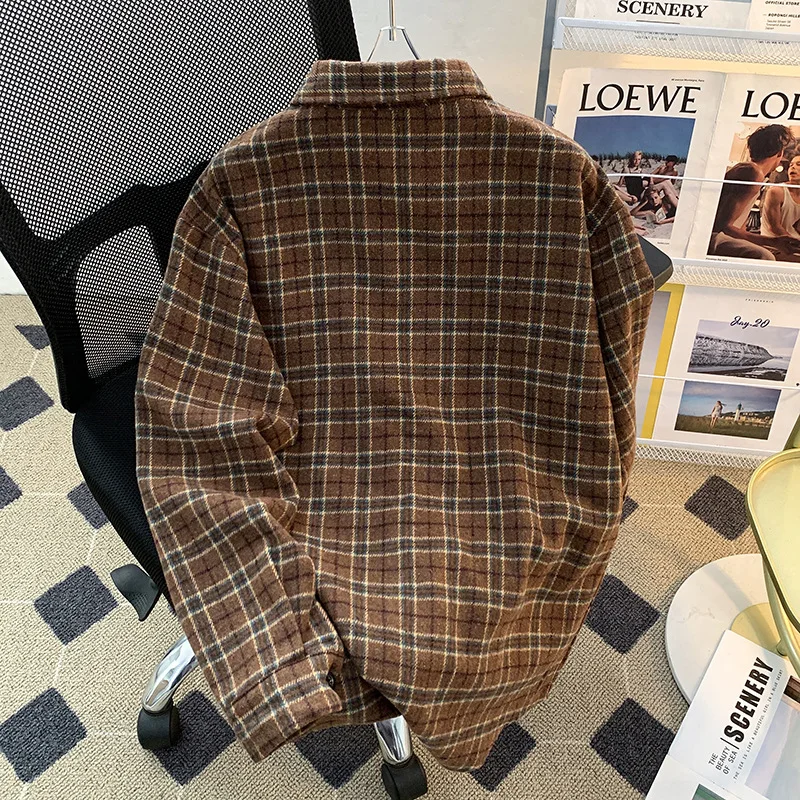 2025 checkered long sleeved shirt, Japanese style Hong Kong style loose shirt, men's summer trend versatile casual jacket
2025 checkered long sleeved shirt, Japanese style Hong Kong style loose shirt, men's summer trend versatile casual jacket