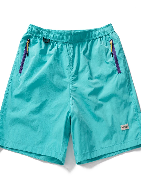 Summer 2025 Men's Casual Loose Shorts with Pockets Five-Quarter Beach Sports Pants Couple Fashionable Pure Color Polyester
Summer 2025 Men's Casual Loose Shorts with Pockets Five-Quarter Beach Sports Pants Couple Fashionable Pure Color Polyester