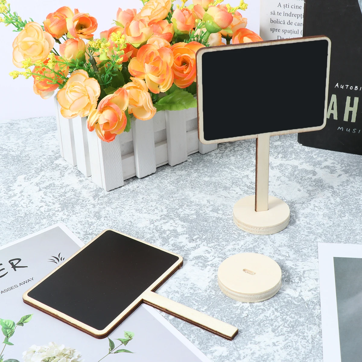 Wooden Blackboard Message Memo Blackboard Board Small Chalkboard Table Number Memo Wedding Party Label Eco Friendly
Wooden Blackboard Message Memo Blackboard Board Small Chalkboard Table Number Memo Wedding Party Label Eco Friendly