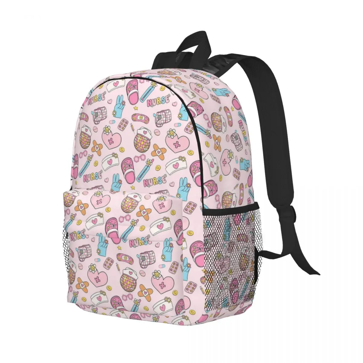 Nurse Medical Theme Backpack Student Boys Girls BookBag Kids School Bag Computer Shoulder Bags for Men Women
Nurse Medical Theme Backpack Student Boys Girls BookBag Kids School Bag Computer Shoulder Bags for Men Women