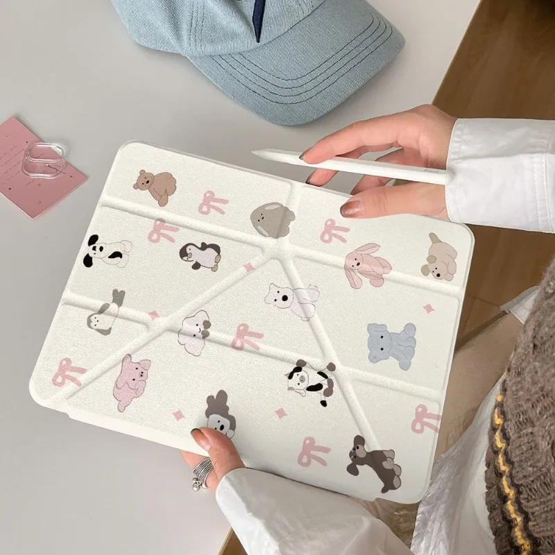 Tablet Case for IPad 10.2 Case 7/8/9th Generation IPad 10th Generation Case 2022 Pro 11 2nd 3rd 4th White Cartoon Doll Animal
Tablet Case for IPad 10.2 Case 7/8/9th Generation IPad 10th Generation Case 2022 Pro 11 2nd 3rd 4th White Cartoon Doll Animal