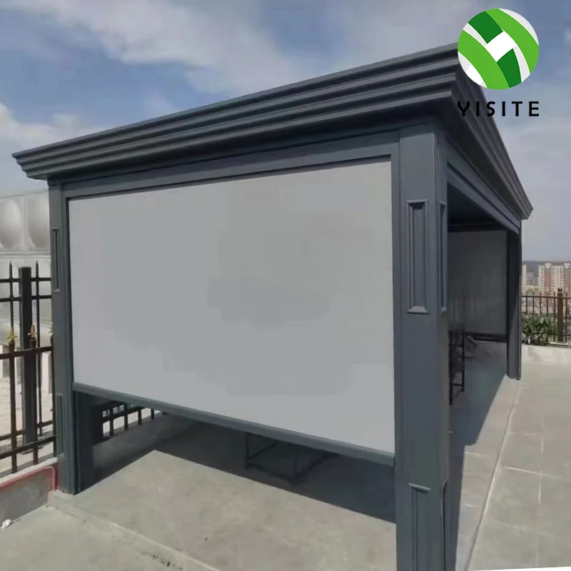 Outdoor Shades Ziptrack windows Roller Blind for Roll up Curtain Smart Zip Screen Shade for Patio
Outdoor Shades Ziptrack windows Roller Blind for Roll up Curtain Smart Zip Screen Shade for Patio