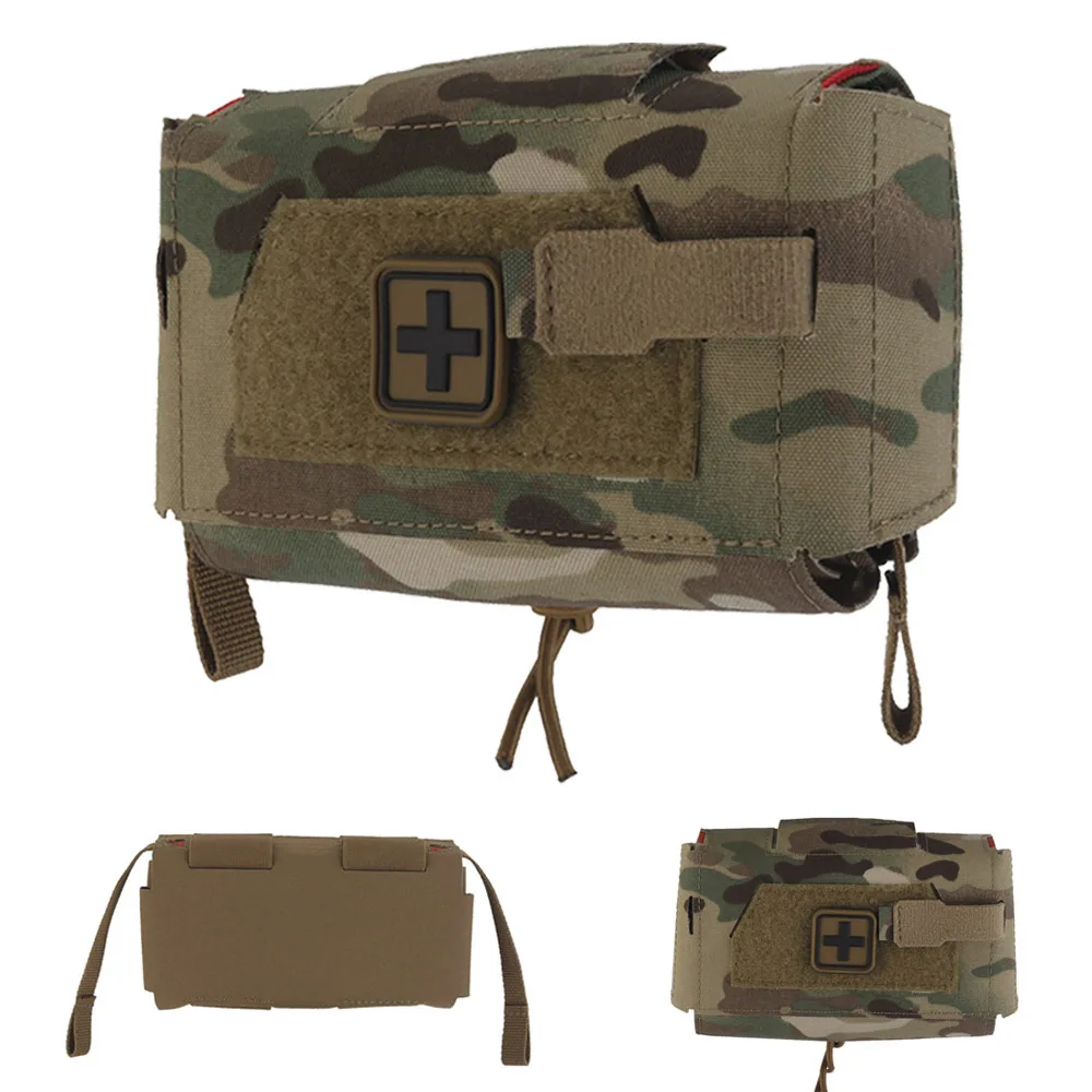 MOLLE Compact Trauma Pouch V3 For Tactical Airsoft Combat Belt Vest Plate Carrier Quick Release IFAK Medical Pouch Hunting Gear
MOLLE Compact Trauma Pouch V3 For Tactical Airsoft Combat Belt Vest Plate Carrier Quick Release IFAK Medical Pouch Hunting Gear