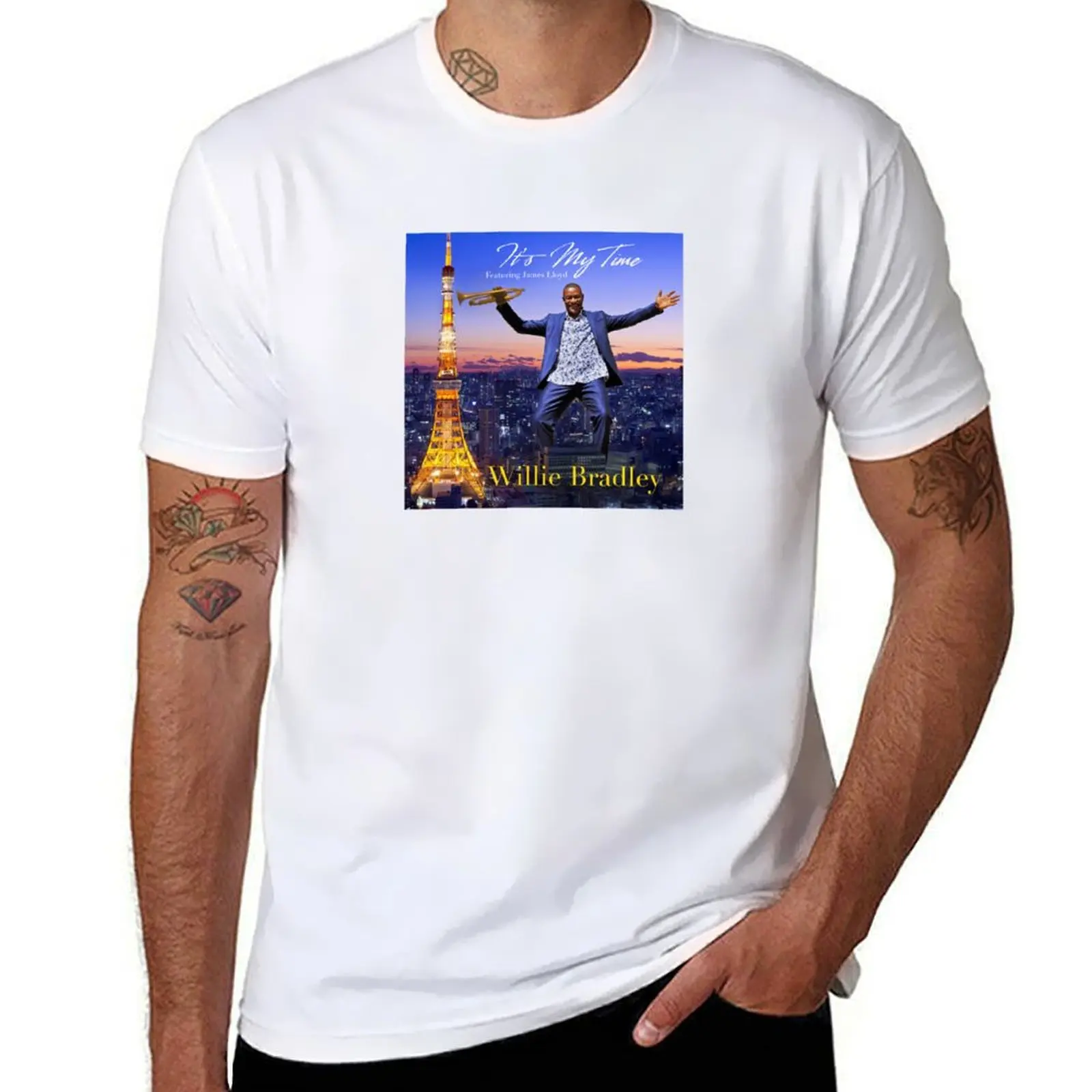 Willie Bradley's It's My Time T-Shirt t shirts for man pack cotton cotton tshirt 100% T-Shirt
Willie Bradley's It's My Time T-Shirt t shirts for man pack cotton cotton tshirt 100% T-Shirt