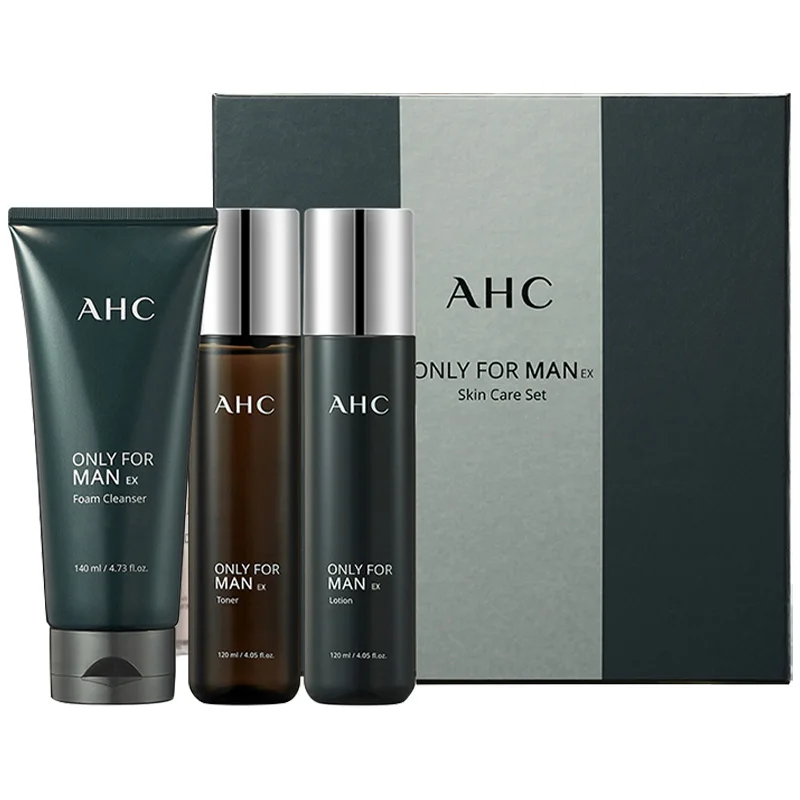 AHC Men's 3-Piece Water Milk Cleaning Gift Box Moisturizing, Moisturizing, Oil Controlling, Refreshing, Deep Cleansing and Skinc
AHC Men's 3-Piece Water Milk Cleaning Gift Box Moisturizing, Moisturizing, Oil Controlling, Refreshing, Deep Cleansing and Skinc