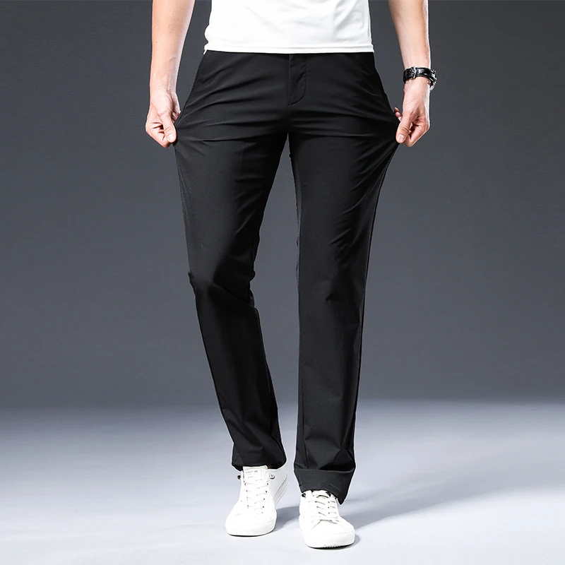 Nice Pop Arrival Men's Pant Spring Summer Breathable Solid Color Mid Straight Loose Men Trousers Plus Size 42
Nice Pop Arrival Men's Pant Spring Summer Breathable Solid Color Mid Straight Loose Men Trousers Plus Size 42