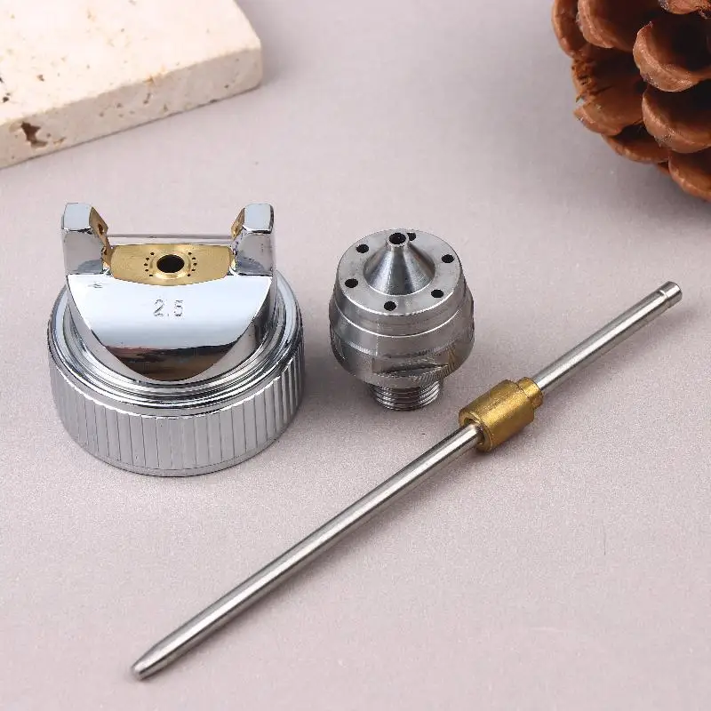 3Pcs 1.4/1.7/2.0mm Pneumatic Tool Accessories Nozzle Kit - For HVLP Spray Gun H-827 Spray Gun Airbrush Replacement Parts
3Pcs 1.4/1.7/2.0mm Pneumatic Tool Accessories Nozzle Kit - For HVLP Spray Gun H-827 Spray Gun Airbrush Replacement Parts