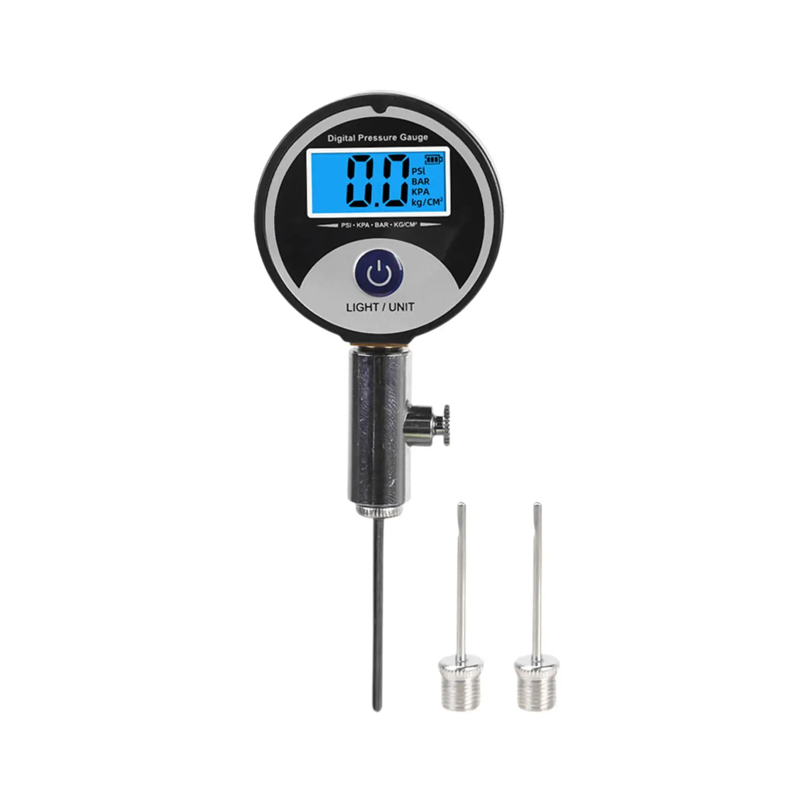 Portable Ball Pressure Gauge Digital Display Precision Air Pressure Checker for Soccer Rugby Basketball Football Volleyball
Portable Ball Pressure Gauge Digital Display Precision Air Pressure Checker for Soccer Rugby Basketball Football Volleyball
