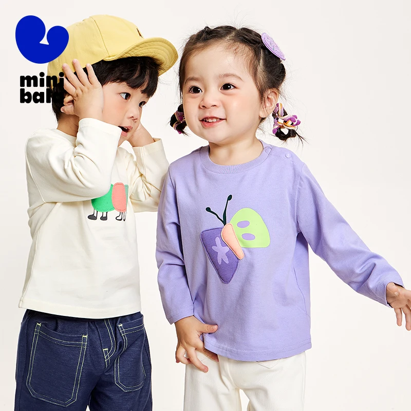Mini Bala Long Sleeve T-Shirt Unisex Children Long Sleeve T-Shirt Spring Baby Children Base Top
Mini Bala Long Sleeve T-Shirt Unisex Children Long Sleeve T-Shirt Spring Baby Children Base Top
