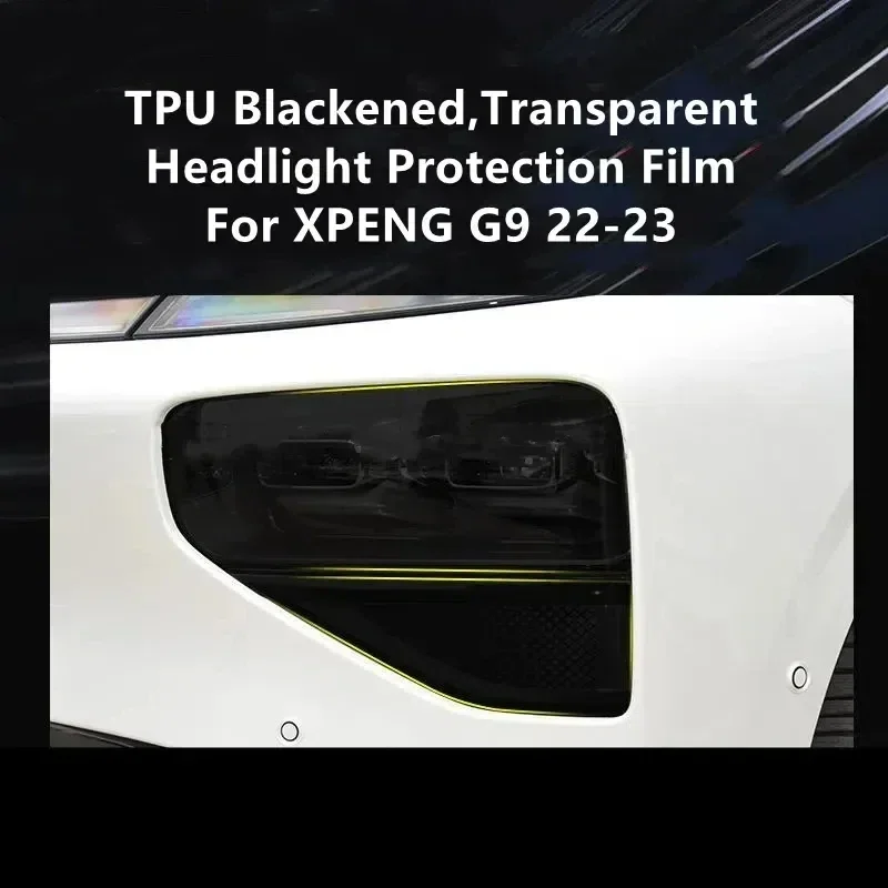 For XPENG G9 22-23 TPU Blackened,Transparent Headlight Protective Film, Headlight Protection,Film Modification
For XPENG G9 22-23 TPU Blackened,Transparent Headlight Protective Film, Headlight Protection,Film Modification