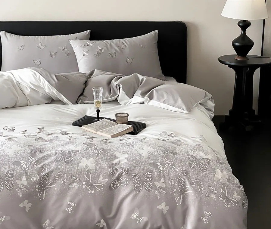 Romantic elegant butterfly bedding set,full queen king grey brown vintage cotton home textile flat sheet pillow case quilt cover
Romantic elegant butterfly bedding set,full queen king grey brown vintage cotton home textile flat sheet pillow case quilt cover