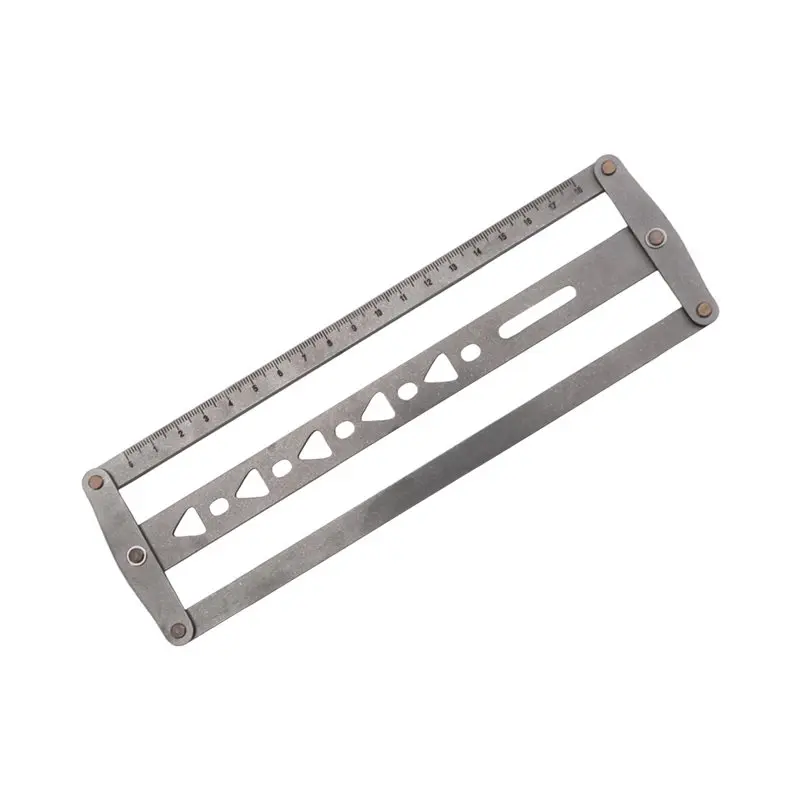 A53Q-Position Stencil Belt Positioning Auxiliary Ruler Cutting Punch Hole Tool Punch Hole Spacing End Holes
A53Q-Position Stencil Belt Positioning Auxiliary Ruler Cutting Punch Hole Tool Punch Hole Spacing End Holes
