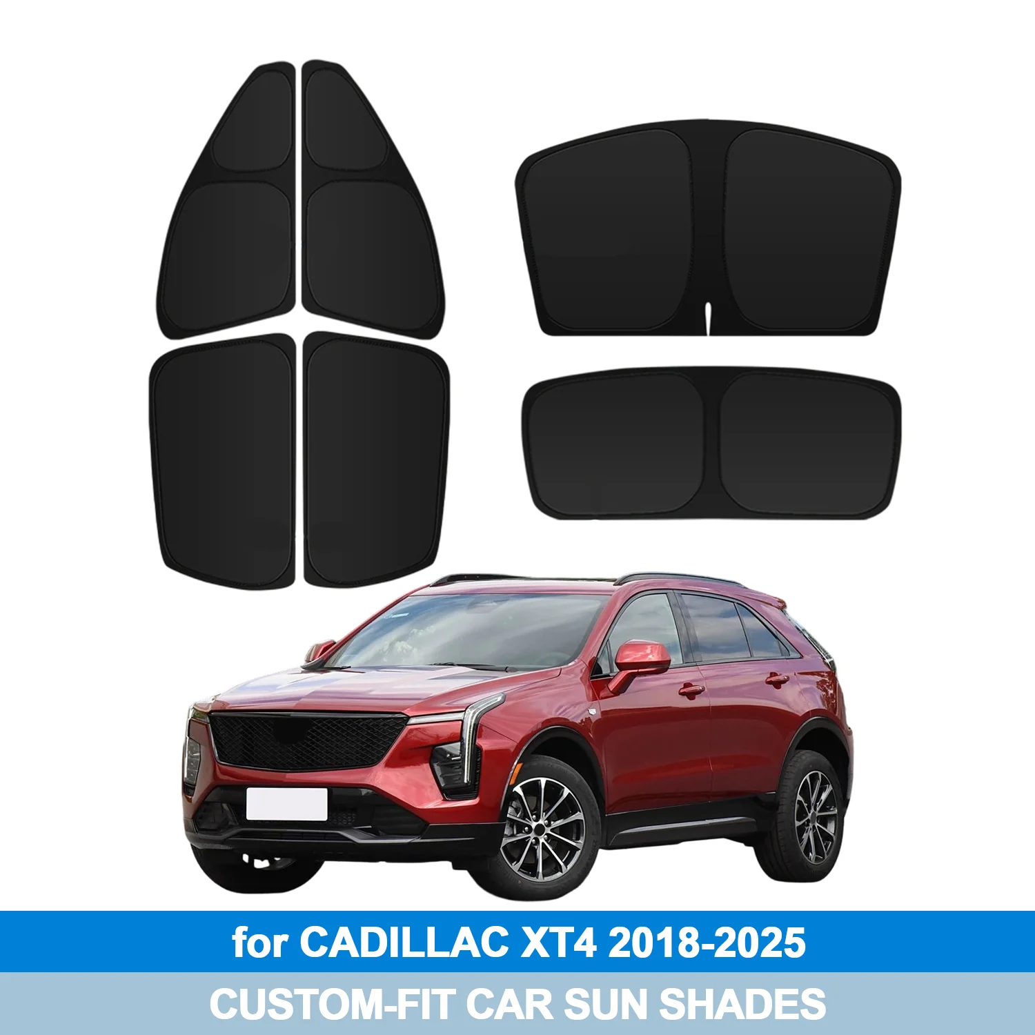 For CADILLAC XT4 2018-2025 Windshield Sun Shade Side Window Shades Cover Sun Visor Shield Privacy Protection
For CADILLAC XT4 2018-2025 Windshield Sun Shade Side Window Shades Cover Sun Visor Shield Privacy Protection