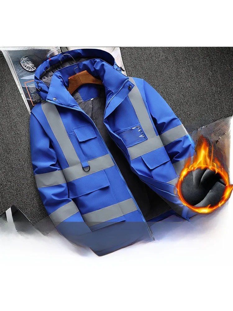 Winter Thiened Fce Workwear Cotton Jaet Men's Waterproof Wear-resistant Reflective Windproof Construction Site Dirt-re...
Winter Thiened Fce Workwear Cotton Jaet Men's Waterproof Wear-resistant Reflective Windproof Construction Site Dirt-re...