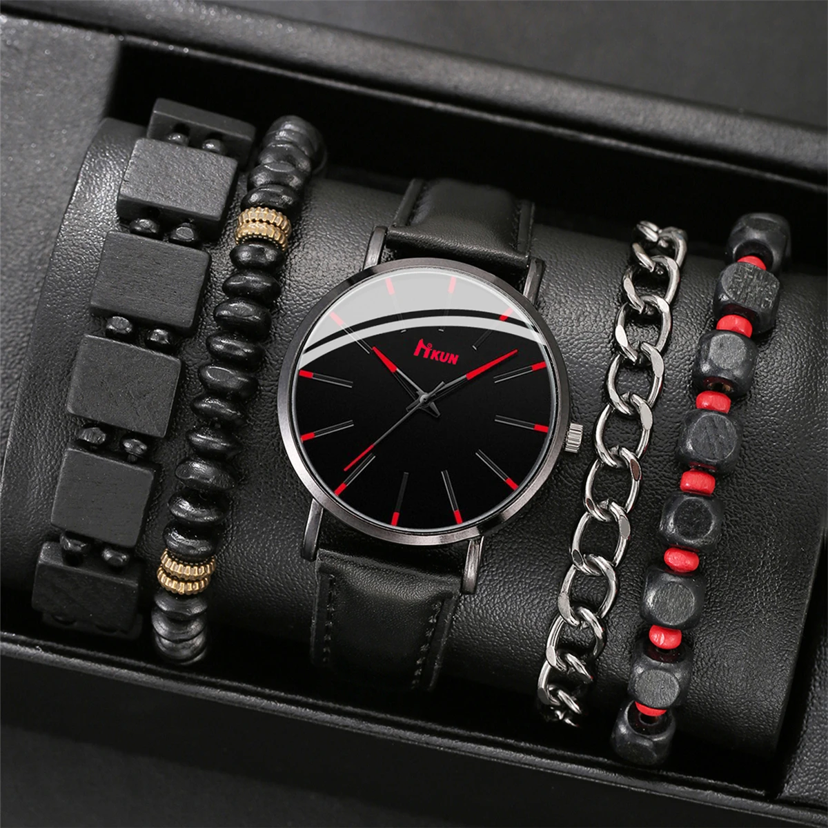 5 шт. мужские персонализированные часы в стиле ретро, повседневная одежда, подарок на день рождения
5 шт. мужские персонализированные часы в стиле ретро, повседневная одежда, подарок на день рождения