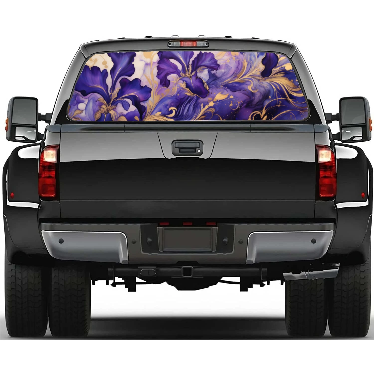 Fantasy Purple Flower Car Rear Window Decal Fit Pickup,Truck,Car Universal See Through Perforated Back Window Vinyl Sticker
Fantasy Purple Flower Car Rear Window Decal Fit Pickup,Truck,Car Universal See Through Perforated Back Window Vinyl Sticker