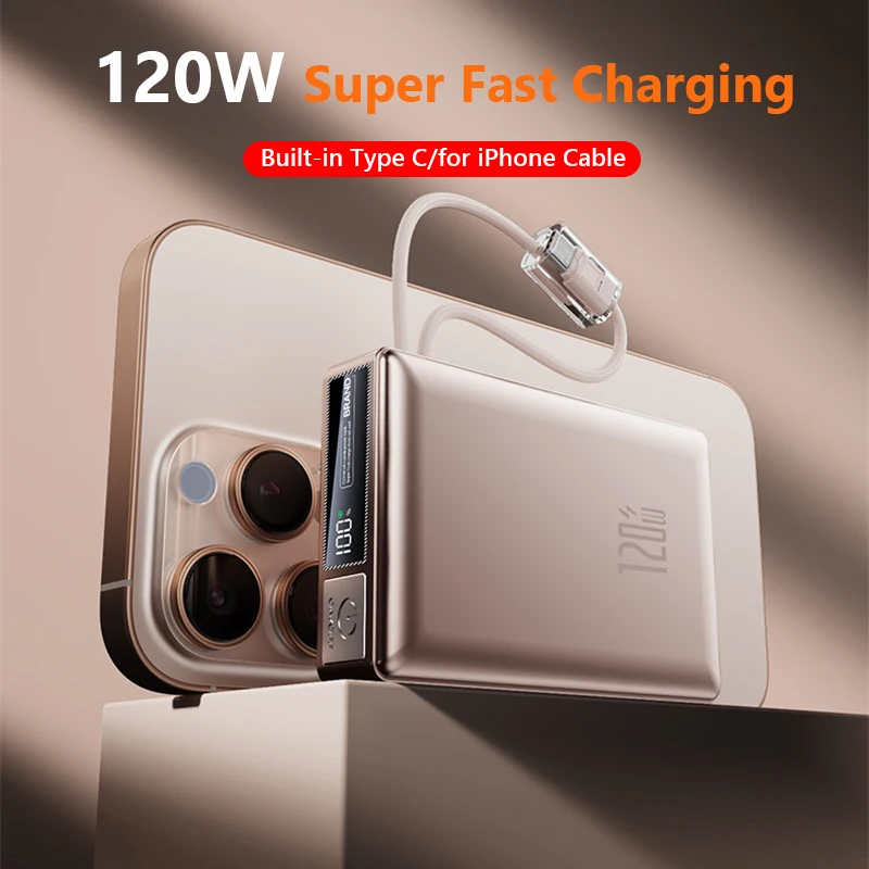 20000 мАч Power Bank высокой емкости 120 Вт сверхбыстрая зарядка Powerbank портативное зарядное устройство для iPhone Xiaomi Samsung Huawei
20000 мАч Power Bank высокой емкости 120 Вт сверхбыстрая зарядка Powerbank портативное зарядное устройство для iPhone Xiaomi Samsung Huawei