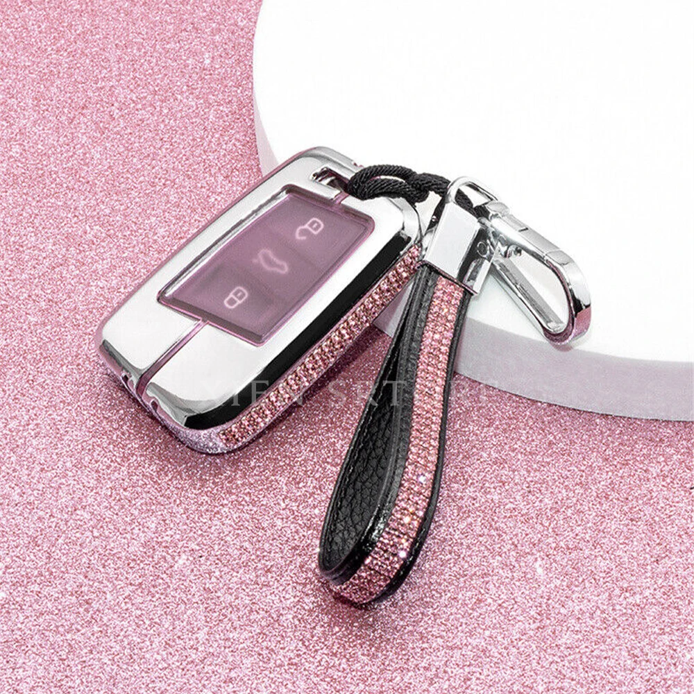 Bling Diamond Metal Car Remote Smart Key Cover Case Shell Holder Skin Keychain Fit For VW PASSAT B8 2015-2020 Accessories
Bling Diamond Metal Car Remote Smart Key Cover Case Shell Holder Skin Keychain Fit For VW PASSAT B8 2015-2020 Accessories