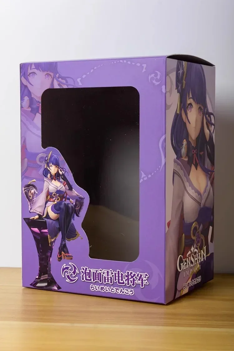 18cm Genshin Impact Anime Figures Raiden Shogun Figures Gk Statue Figurine Model Doll Collection Room Decora Christmas Toys Gift
18cm Genshin Impact Anime Figures Raiden Shogun Figures Gk Statue Figurine Model Doll Collection Room Decora Christmas Toys Gift