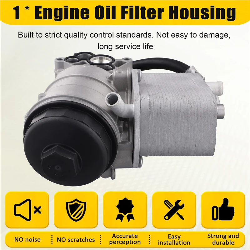 Aluminum Oil Radiator Cooler With Engine Oil Filter Housing 30777914 For VOLVO XC60 S60 3.0 2014
Aluminum Oil Radiator Cooler With Engine Oil Filter Housing 30777914 For VOLVO XC60 S60 3.0 2014