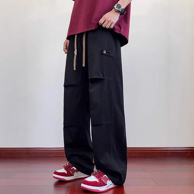 Summer New Fashion Men's Spliced Casual Trendy Loose Simple Basic Wide Leg Denim Trousers Male 2025 American Vintage Jeans Pants
Summer New Fashion Men's Spliced Casual Trendy Loose Simple Basic Wide Leg Denim Trousers Male 2025 American Vintage Jeans Pants