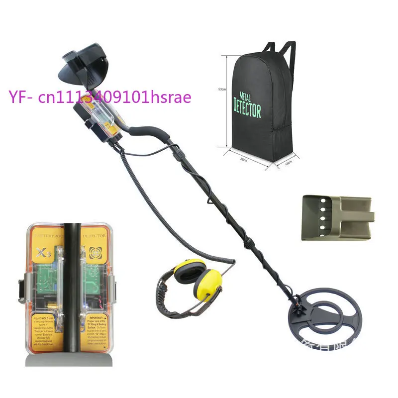 Professional X3 Diving Metal Detector, Full Waterproof Coil, Deep Detect Precious Metals for Underwater Gold Mining
Professional X3 Diving Metal Detector, Full Waterproof Coil, Deep Detect Precious Metals for Underwater Gold Mining