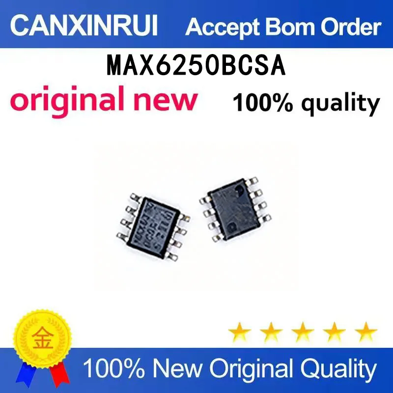 (5-100 pieces)Brand new original MAX6250BCSA MAX6250 SOP-8 spot chip IC
(5-100 pieces)Brand new original MAX6250BCSA MAX6250 SOP-8 spot chip IC
