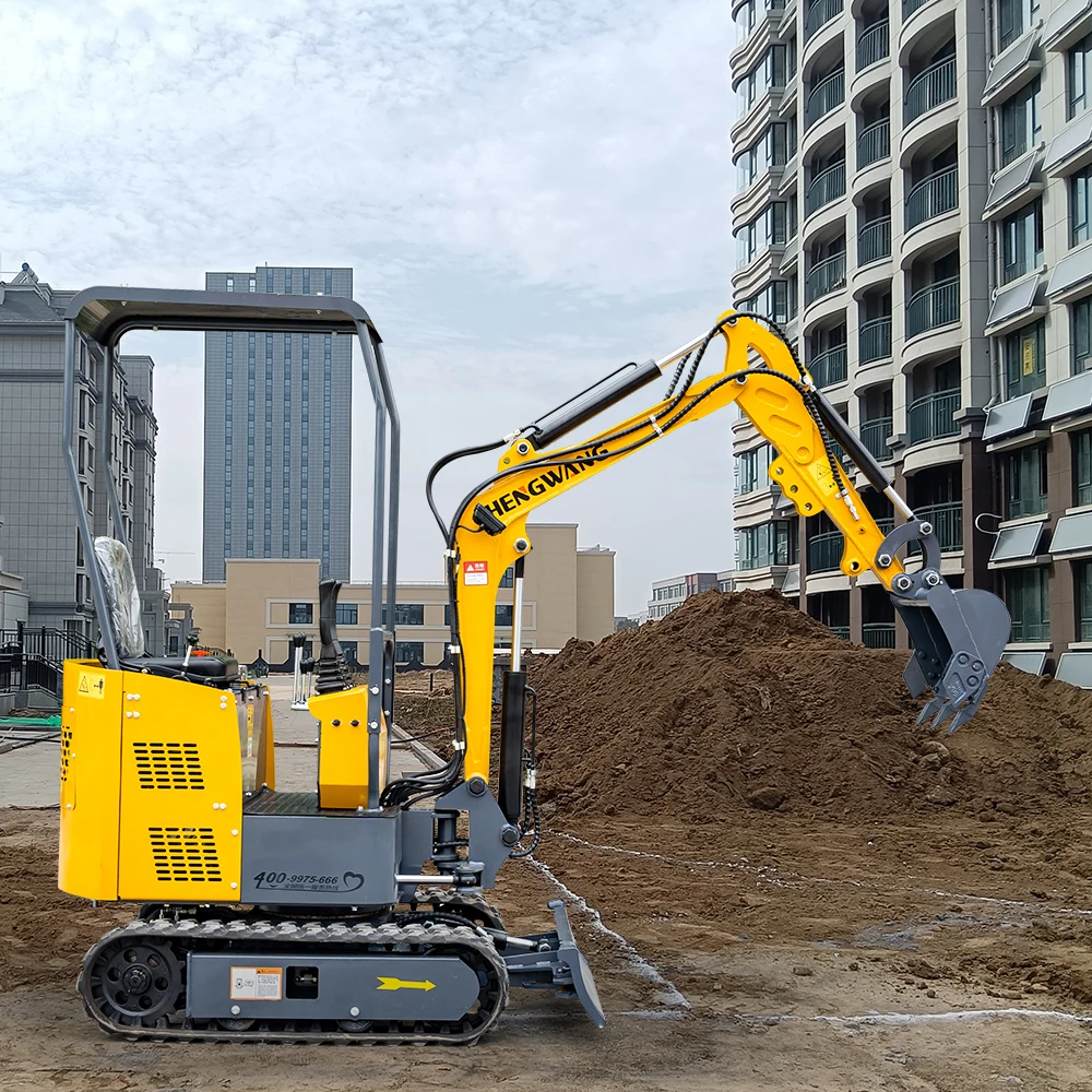 1-тонный гусеничный мини-экскаватор с двигателем Евро 5, дизельный экскаватор, трактор HW-12, мини-баггер, строительное оборудование, настраиваемый 
1-тонный гусеничный мини-экскаватор с двигателем Евро 5, дизельный экскаватор, трактор HW-12, мини-баггер, строительное оборудование, настраиваемый