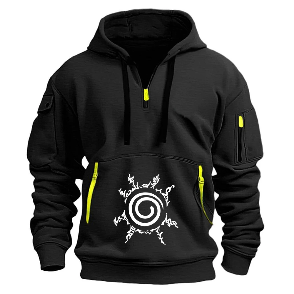 2026 Naruto Anime Print Spring And Autumn Men's New Half-zipper Sport Fashion Long Sleeve Hip Hop Harajuku Pullover
2026 Naruto Anime Print Spring And Autumn Men's New Half-zipper Sport Fashion Long Sleeve Hip Hop Harajuku Pullover